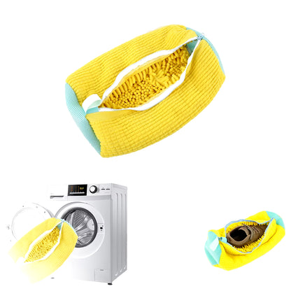 1/2PCS Washing Shoes Bag Cotton Laundry Fluffy Fibers Easily Remove Dirt Washing Bags Anti-Deformation Shoes Clothes Organizer